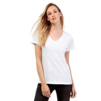 B&C Inspire V T-shirt à col en V personnalisé pour femme | B&C