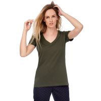 B&C Inspire V T-shirt à col en V personnalisé pour femme | B&C