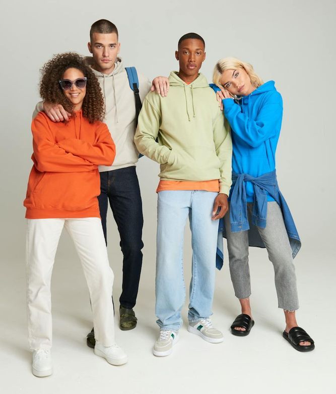 Just Hoods College Hoodie sweat à capuche personnalisé | Just Hoods
