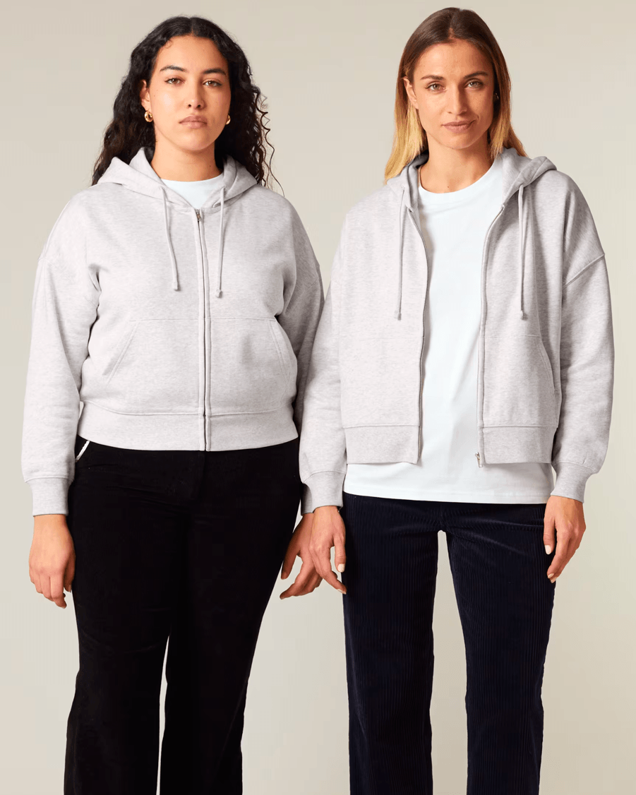 Stanley/Stella Stella Ida sweat à capuche zippé pour femme en coton bio à personnaliser