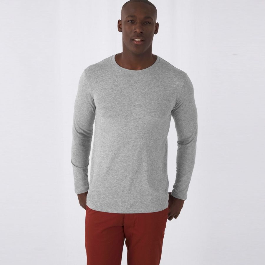 B&C Inspire T-shirt à manches longues personnalisé pour homme | B&C
