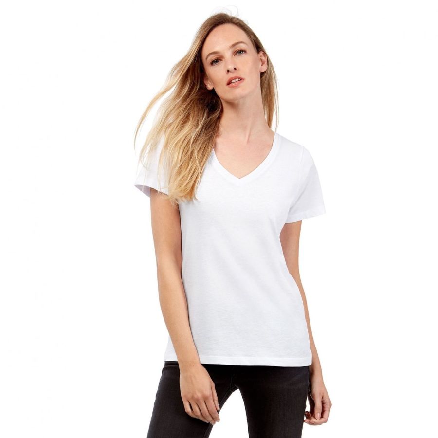 B&C Inspire V T-shirt à col en V personnalisé pour femme | B&C
