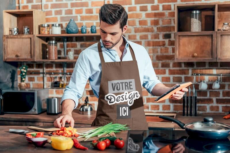 Cadeau de Noël pour papa Imprimer un tablier de cuisine