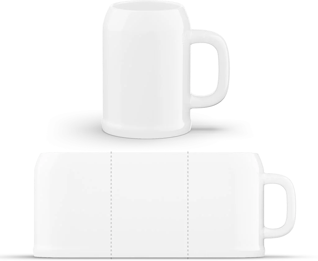 Chope de bière personnalisée
