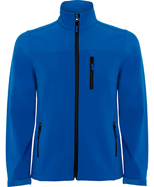 Créez une veste softshell Roly Antartida personnalisée pour homme