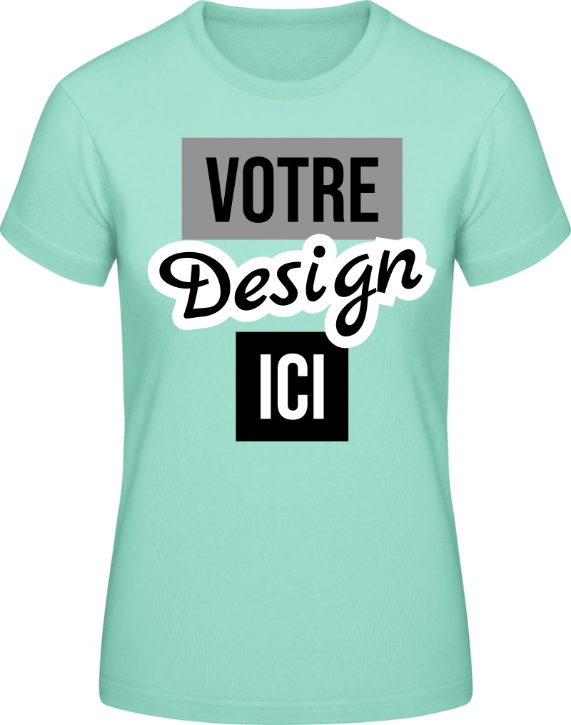 Femes #E190 T-Shirt personnalisé - Menthe Millénaire - XXL