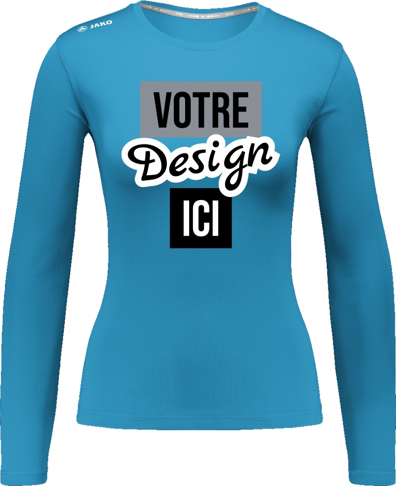 JAKO Women Longsleeve Run 2.0 à personnaliser