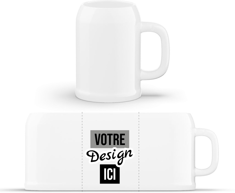 Sublistar Chope de Bière à personnaliser