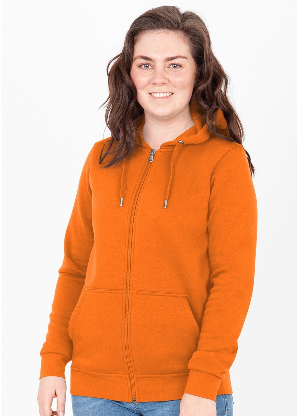 Zip Hoodie Organic voor dames bedrukken | JAKO