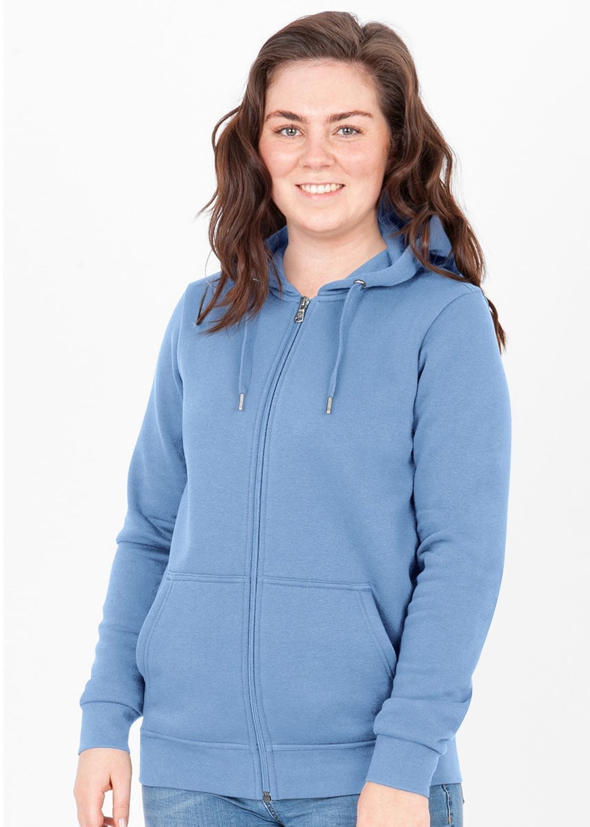 Zip Hoodie Organic voor dames bedrukken | JAKO