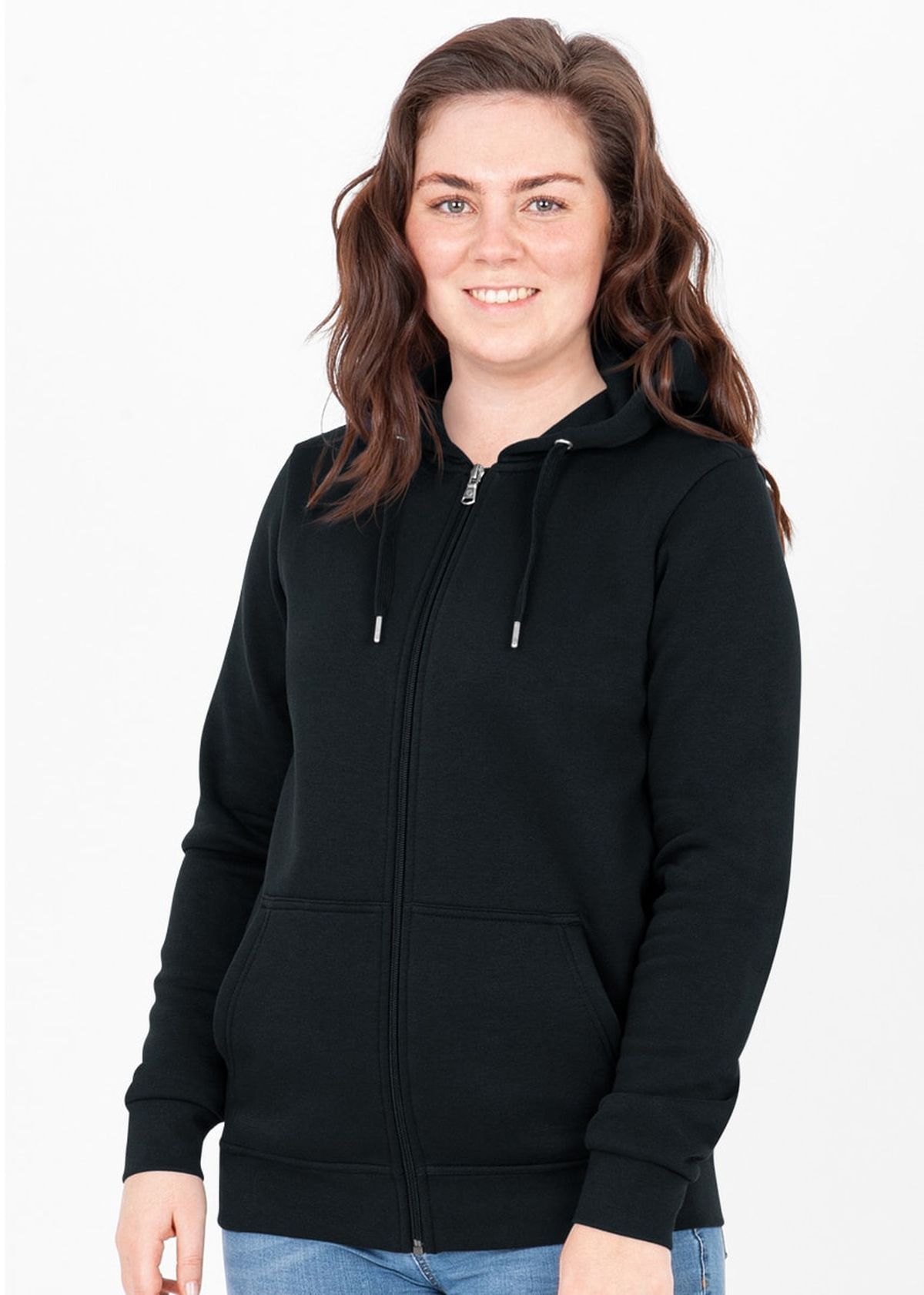 Zip Hoodie Organic voor dames bedrukken | JAKO