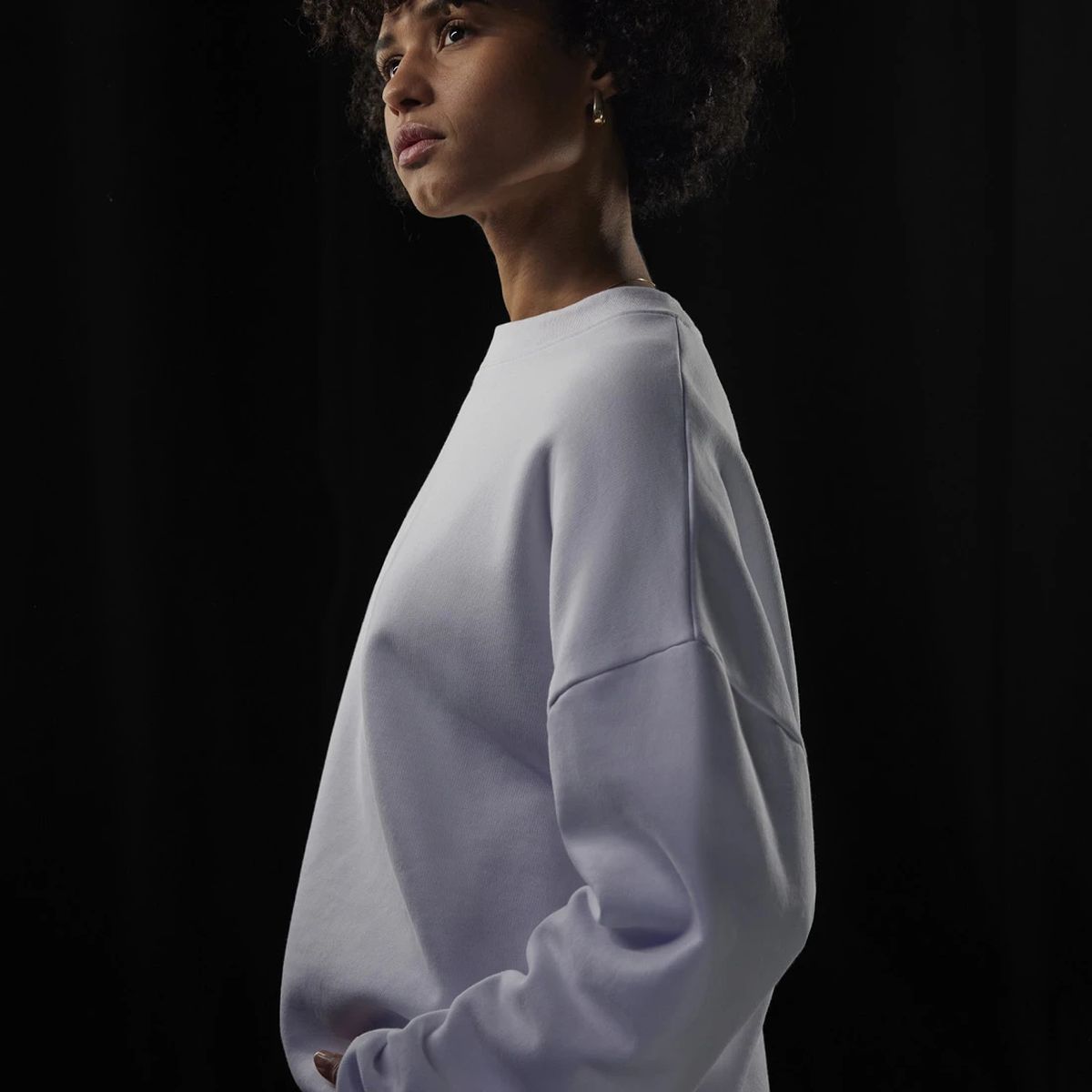 B&C Oversized Influence Crew sweater bedrukken | B&C