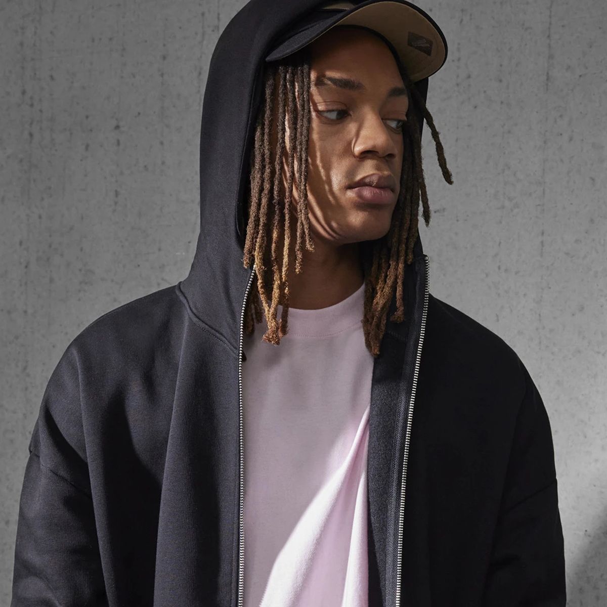 B&C Oversized Influence Zip Hood bedrukken | B&C