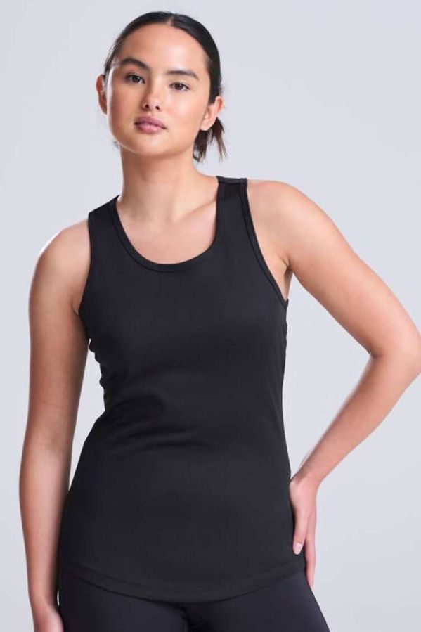 Just Cool Sport Tanktop Dames bedrukken en personaliseren | Just Cool