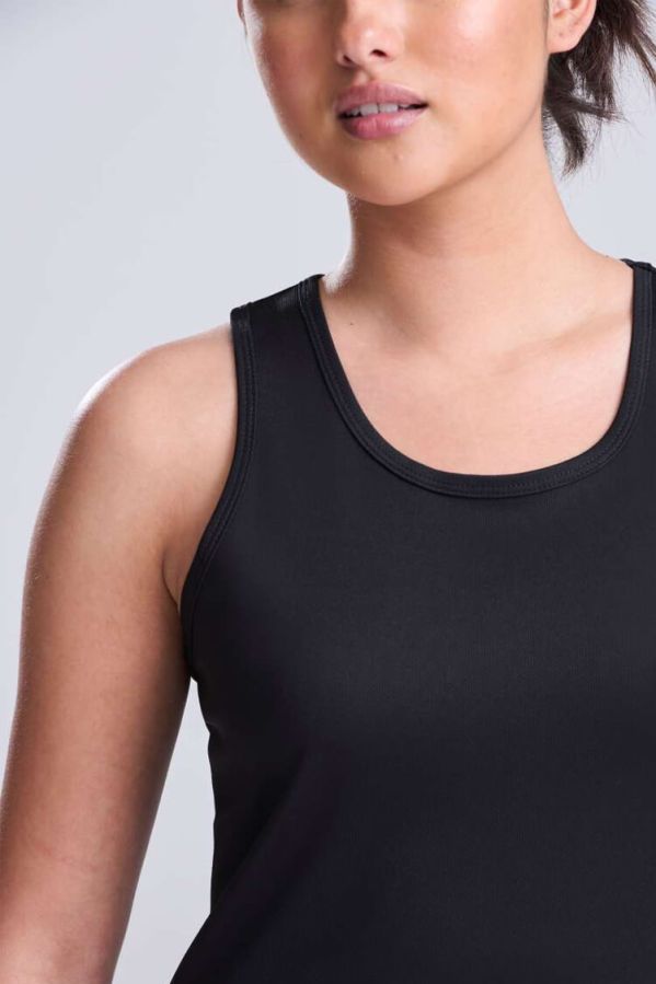 Just Cool Sport Tanktop Dames bedrukken en personaliseren | Just Cool