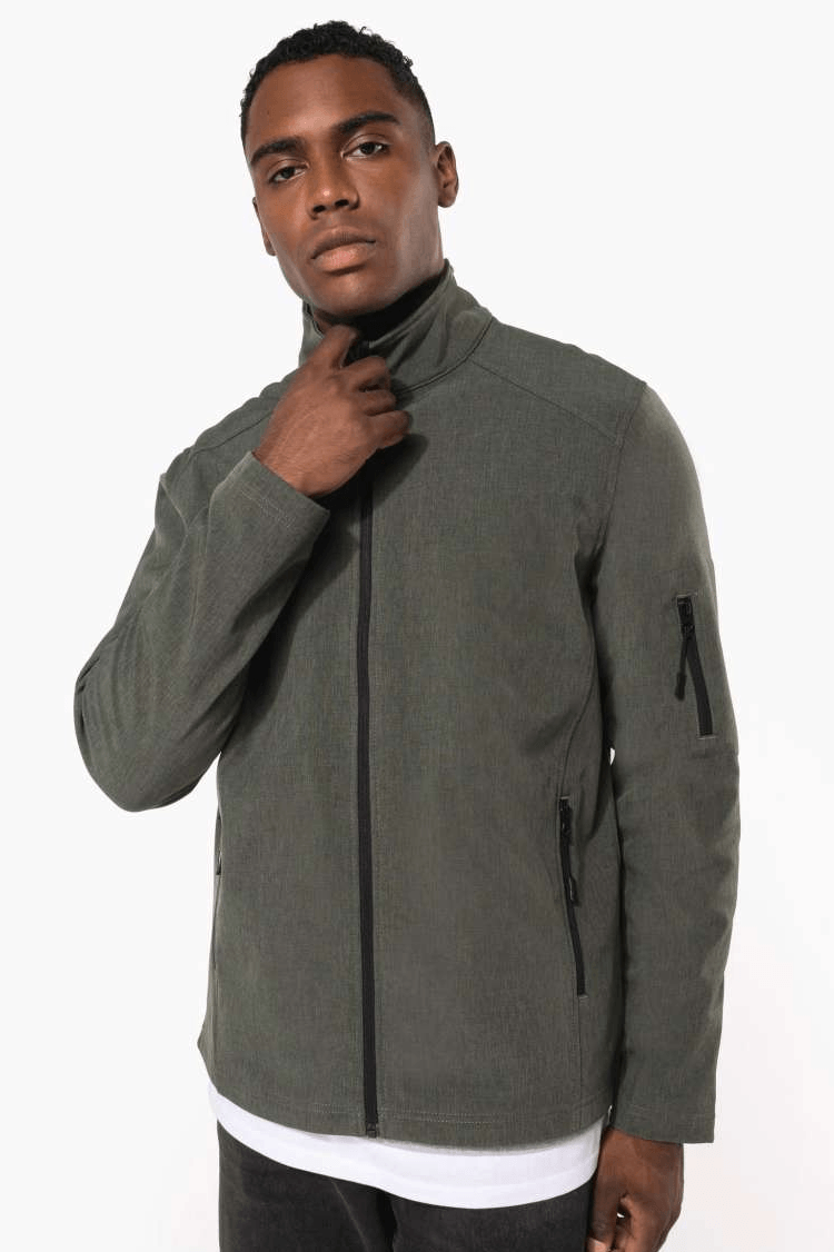 Kariban softshell jas voor heren bedrukken - 3-laags | Kariban