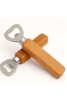 Flesopener bedrukken van FSC-hout | Omnishirt