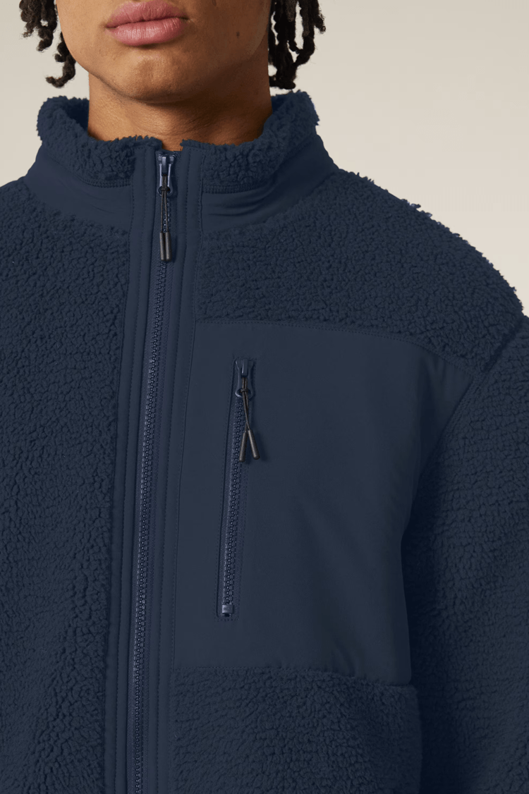 Stanley Stella Brooker sherpa fleecejas bedrukken | Stanley/Stella
