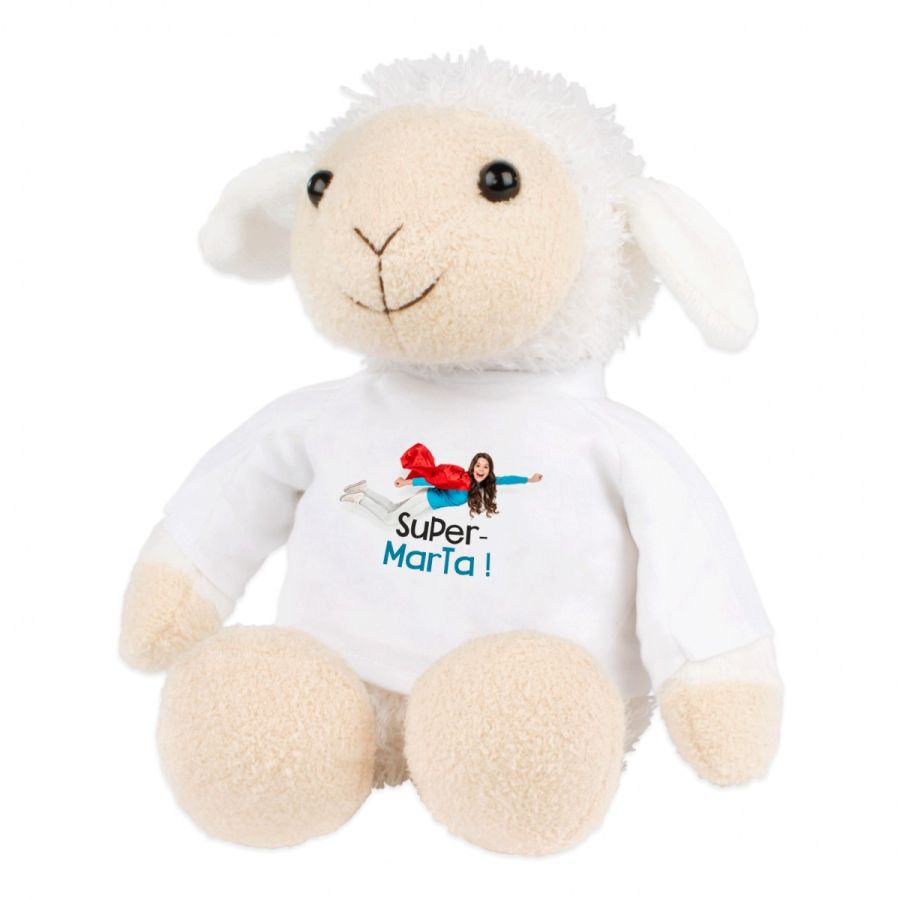 Schaap Berta knuffeldier bedrukken | Sublistar