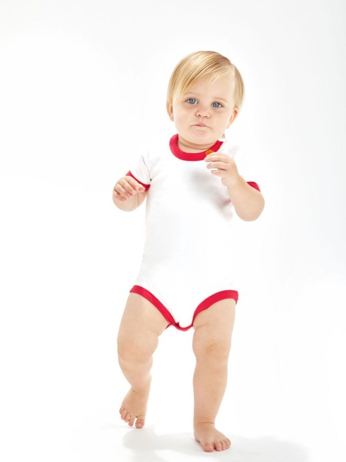 Baby Ringer Bodysuit bedrukken | Babybugz