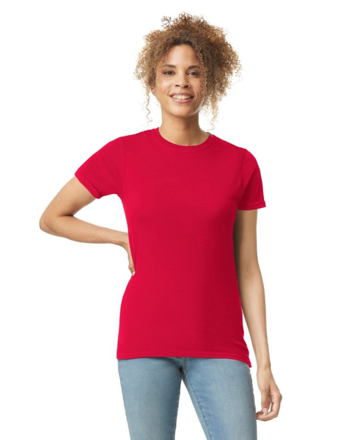 Softstyle Dames T-Shirt bedrukken | Gildan