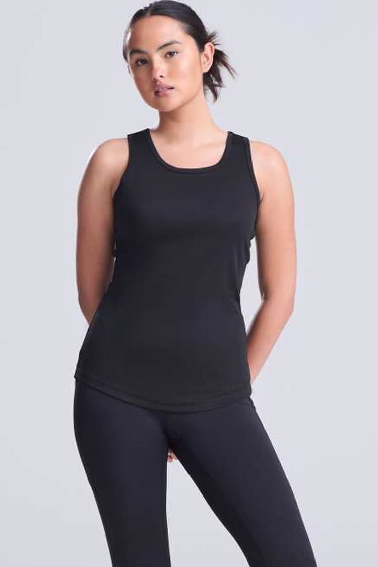 Just Cool Sport Tanktop Dames bedrukken en personaliseren | Just Cool