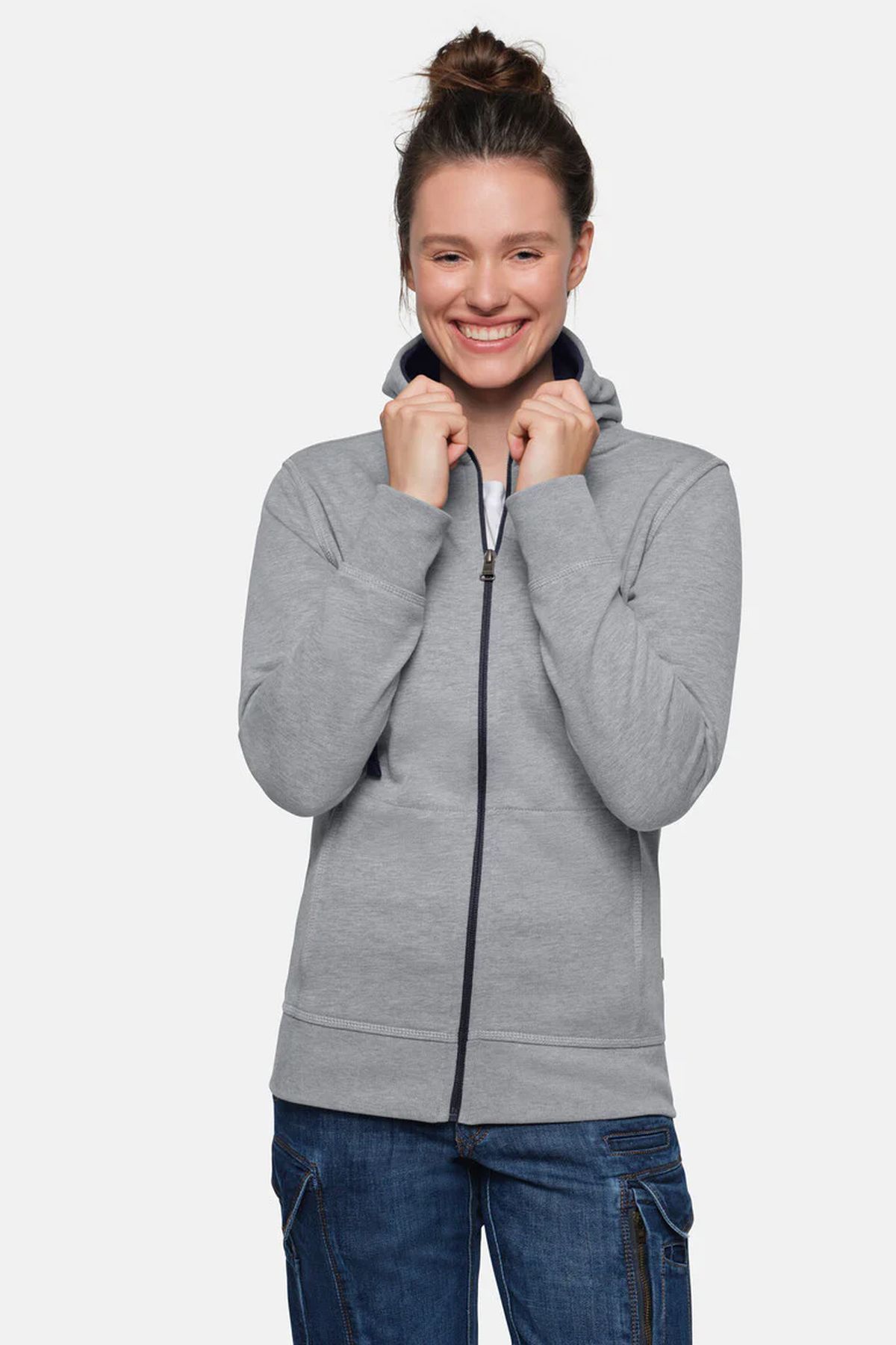 Hakro Zip Hoodie Bonded Eco bedrukken | HAKRO