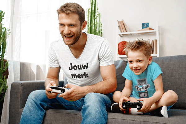 Gaming merchandise met score