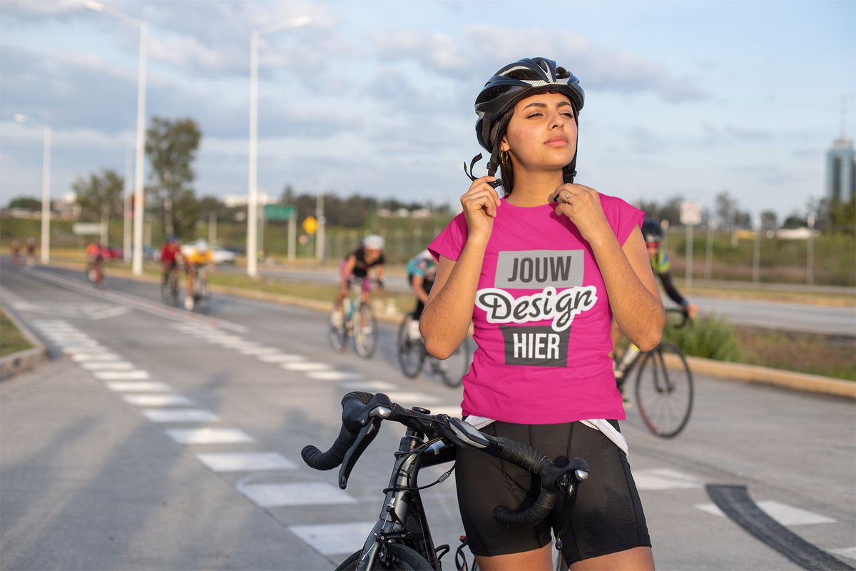 Sportshirt voor dames bedrukken