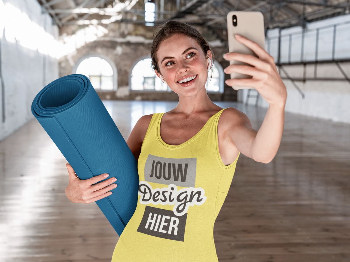 Tanktop voor dames bedrukken
