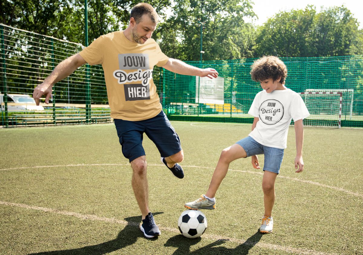 Voetbalshirts bedrukken met nummer en naam