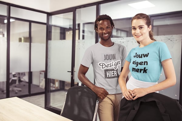 reclameshirts bedrijf bedrukken