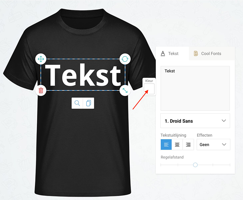 Druktechniek kiezen - Stap 1