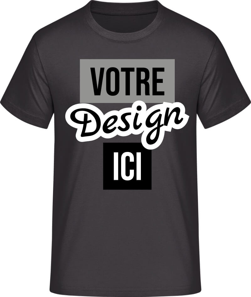 T-shirt pour homme personnalisé avec design Je suis et votre texte