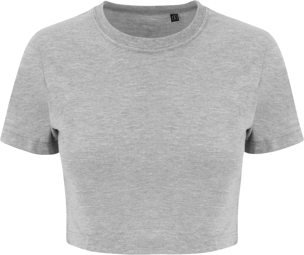 Tri-Blend Cropped T Dames T-shirt bedrukken