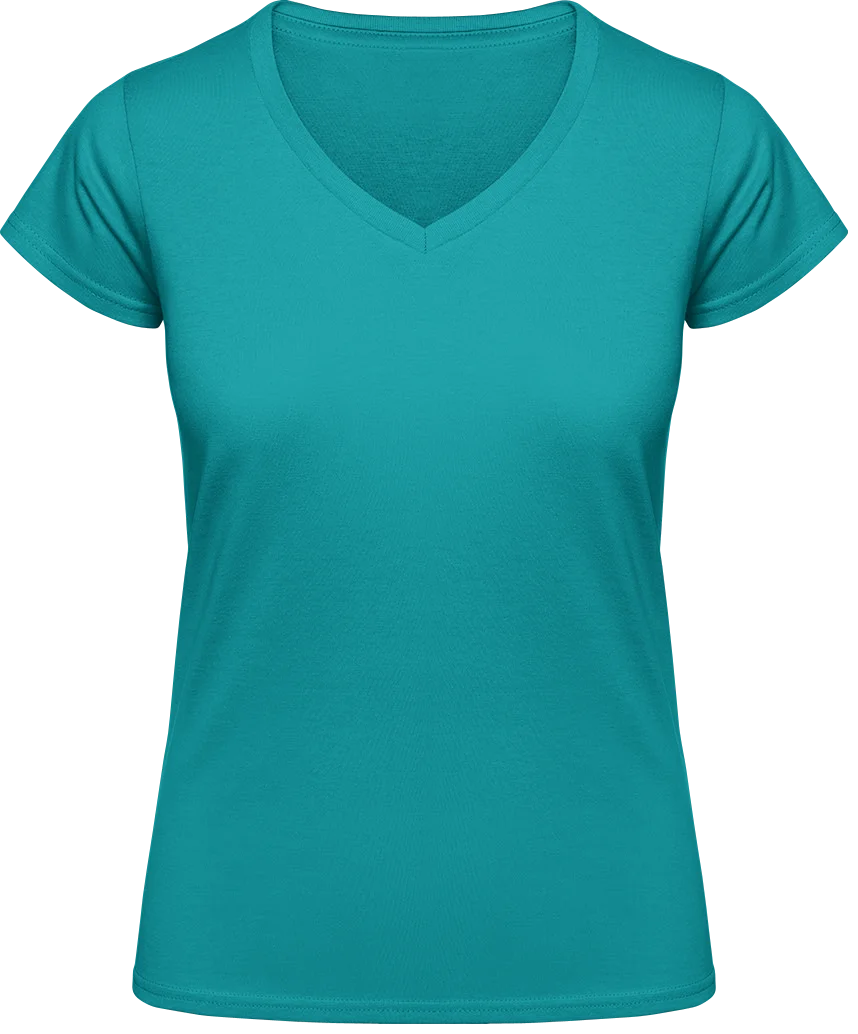 HAKRO V-shirt Classic bedrukken voor dames