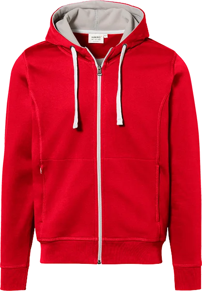 HAKRO Zip Hoodie Bonded Eco bedrukken