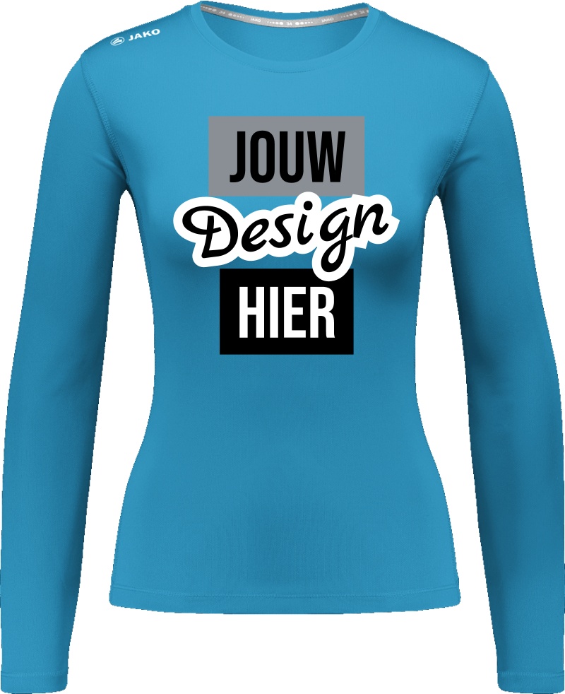 JAKO Women Longsleeve Run 2.0 personaliseren
