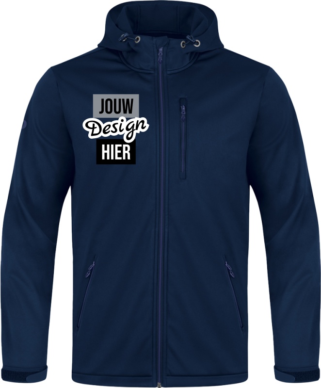 JAKO Softshelljas Premium personaliseren