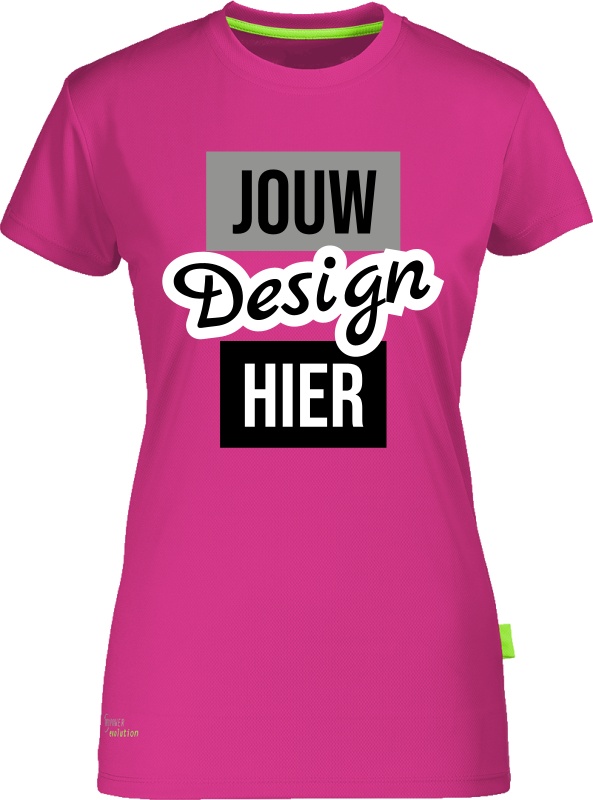 Cona Sports Ladies' Evolution Tech Tee personaliseren
