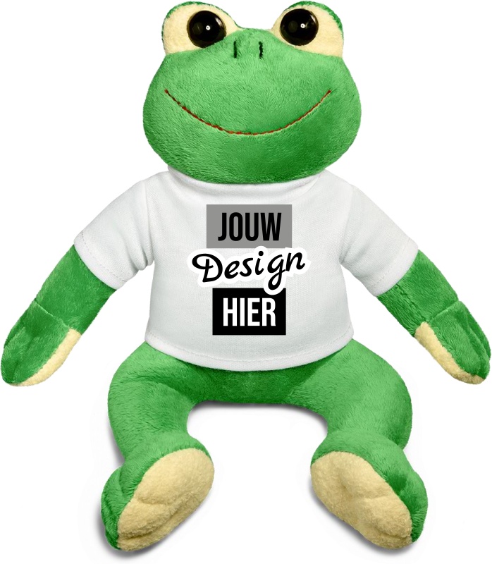 Sublistar Kikker Knuffeldier personaliseren