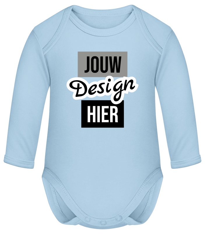 Link Kids Wear Organic Baby Bodysuit LS Rebel