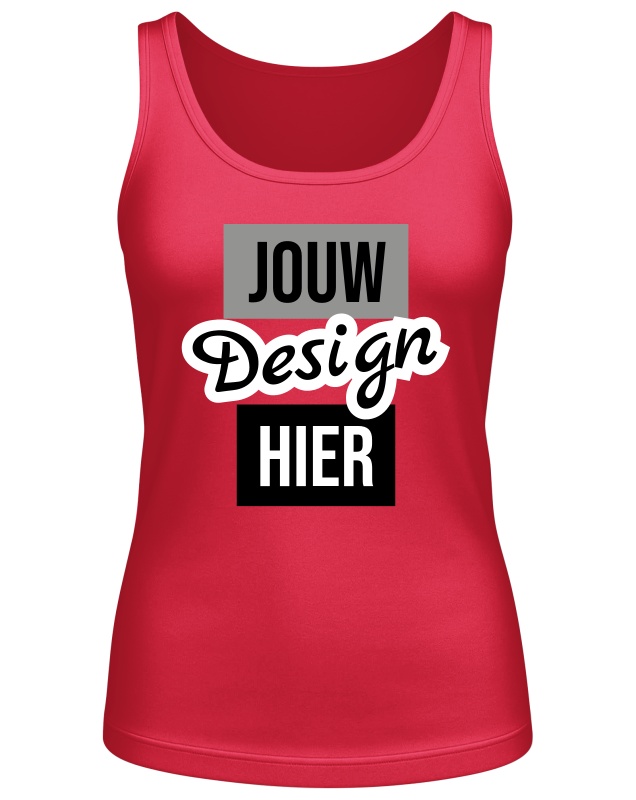 Gildan Softstyle dames tanktop personaliseren