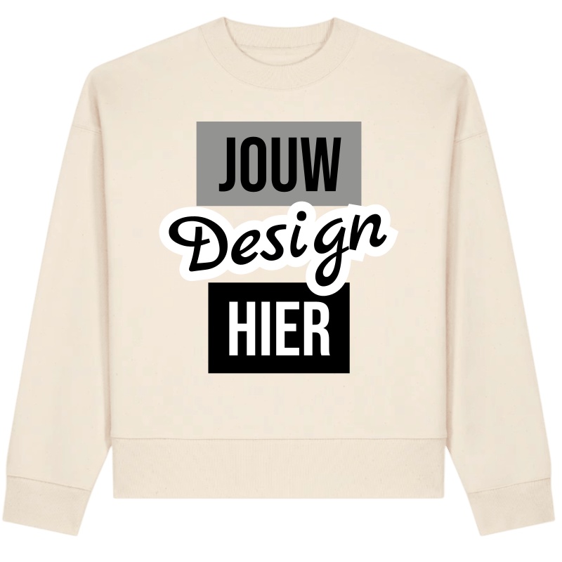 Stanley/Stella Ryler Premium Unisex Oversized Sweater personaliseren