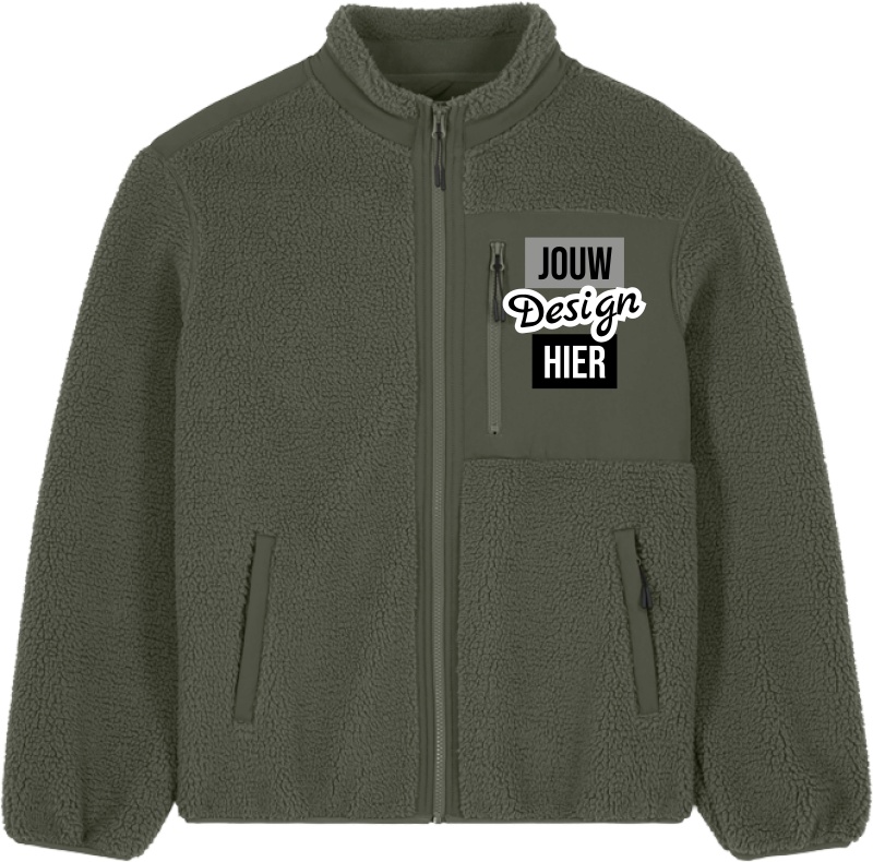 Stanley/Stella Sherpa fleecejas Relaxed Fit