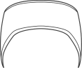Softshell Sports Tech Hoofdband Afmetingen
