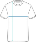 Mens Regular Tee Maattabel